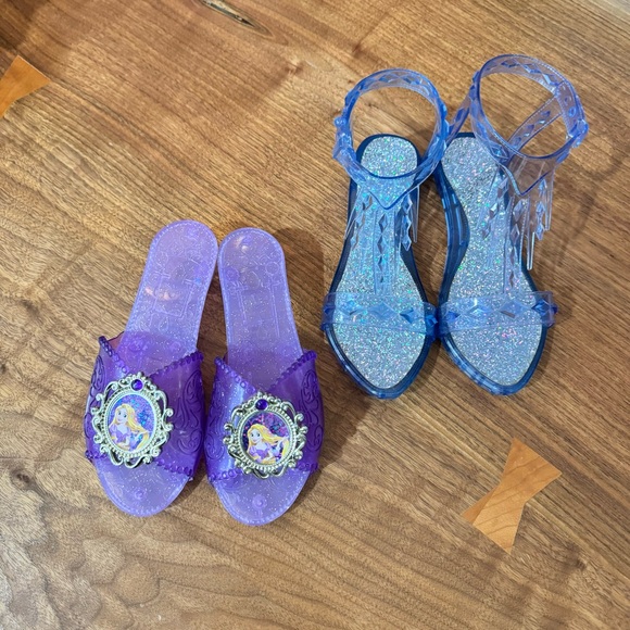 Jakks Pacific Other - 2 Pair Bundle Disney Princess Pretend Play Dress Up Shoes. Toddler girl.